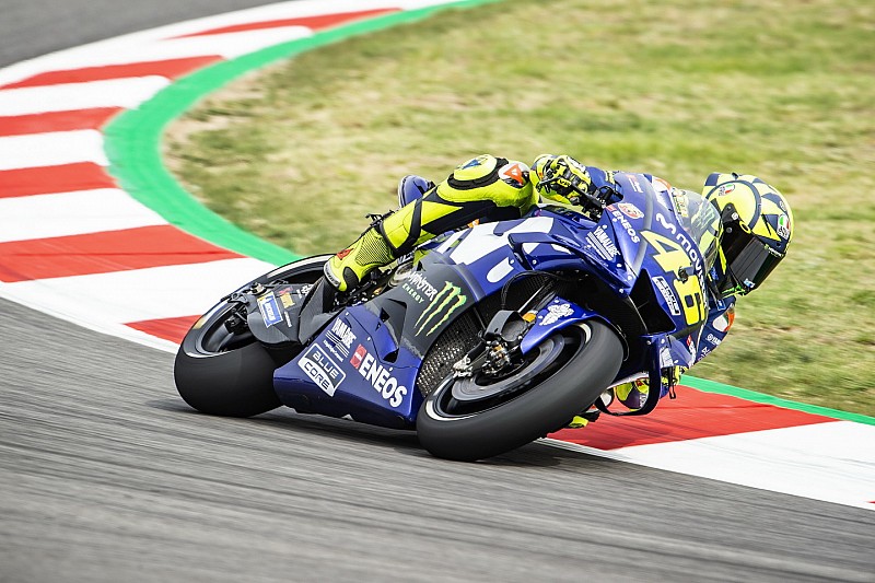 FP1 MotoGP Catalunya: Rossi tercepat, Marquez keempat