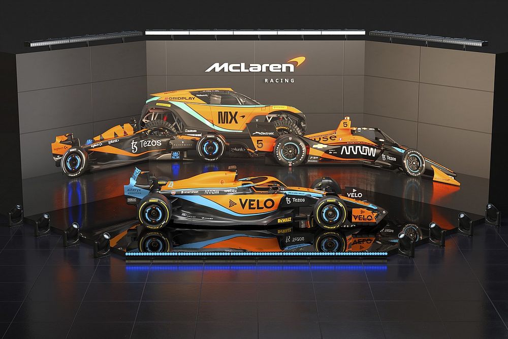 Presentación de los McLaren 
