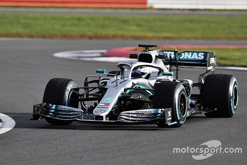 La Mercedes W10 a pour mission d'épargner ses pneus