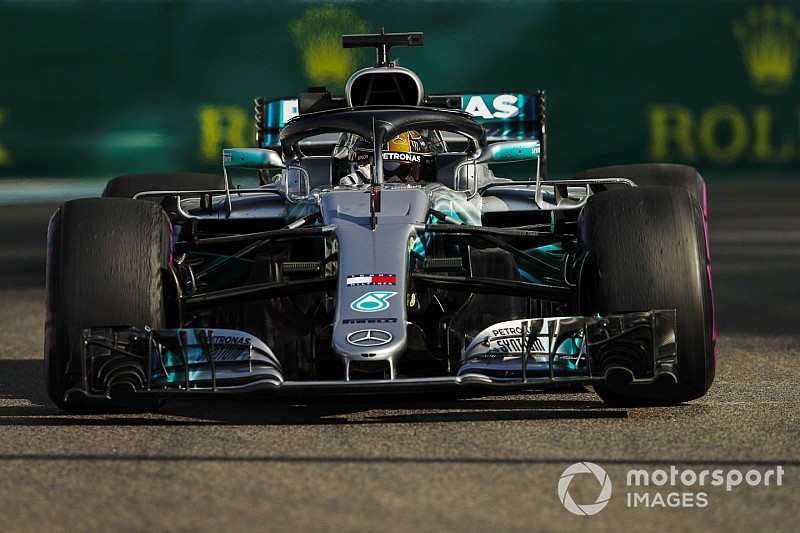 Hamilton arranca adelante el sábado de Abu Dhabi