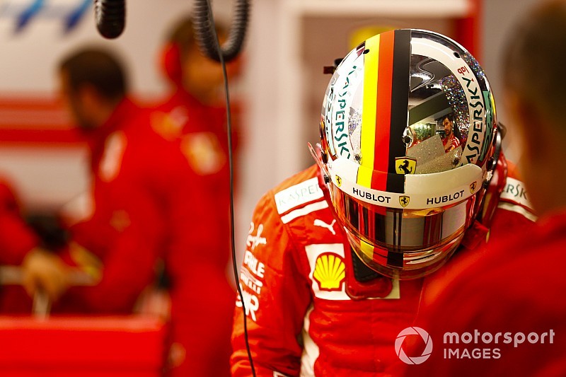 Vettel, 2018 sezonunda 21 farklı kask tasarımıyla yarışmış