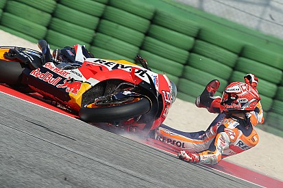 Vídeo: los pilotos de MotoGP con más caídas en la temporada 2018