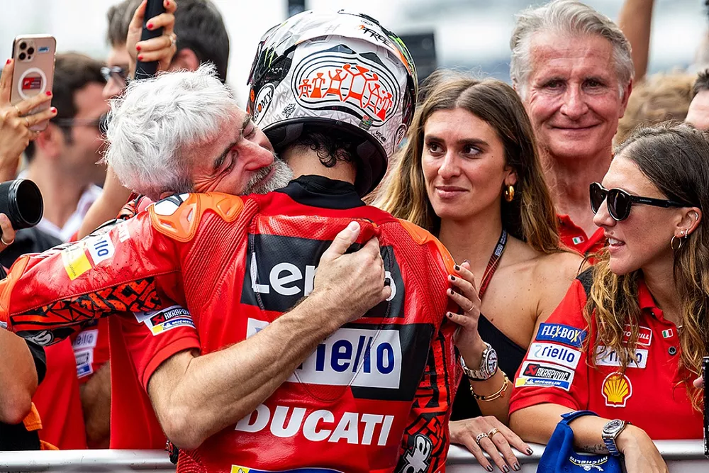 Francesco Bagnaia, Ducati Team, Luigi Dall'Igna, Ducati Team
