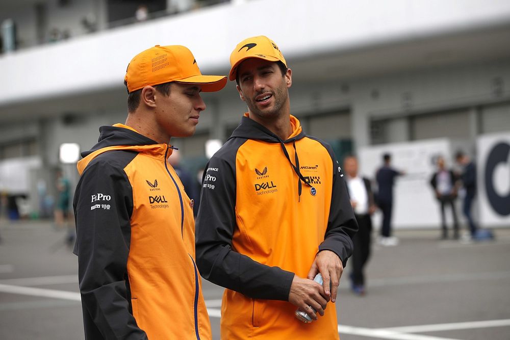 Lando Norris, McLaren & Daniel Ricciardo, McLaren 