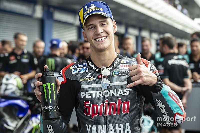 Ganador de la pole Fabio Quartararo, Petronas Yamaha SRT