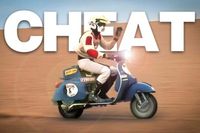 &iquest;Recuerdas cuando cuatro Vespas participaron en el Dakar?