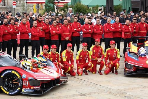 Ferrari no planea cambiar la alineación de pilotos del Hypercar del WEC para 2026