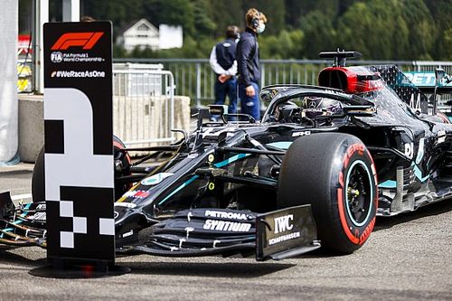 V&iacute;deo: la vuelta de "extraterrestre" de Hamilton en la pole de B&eacute;lgica