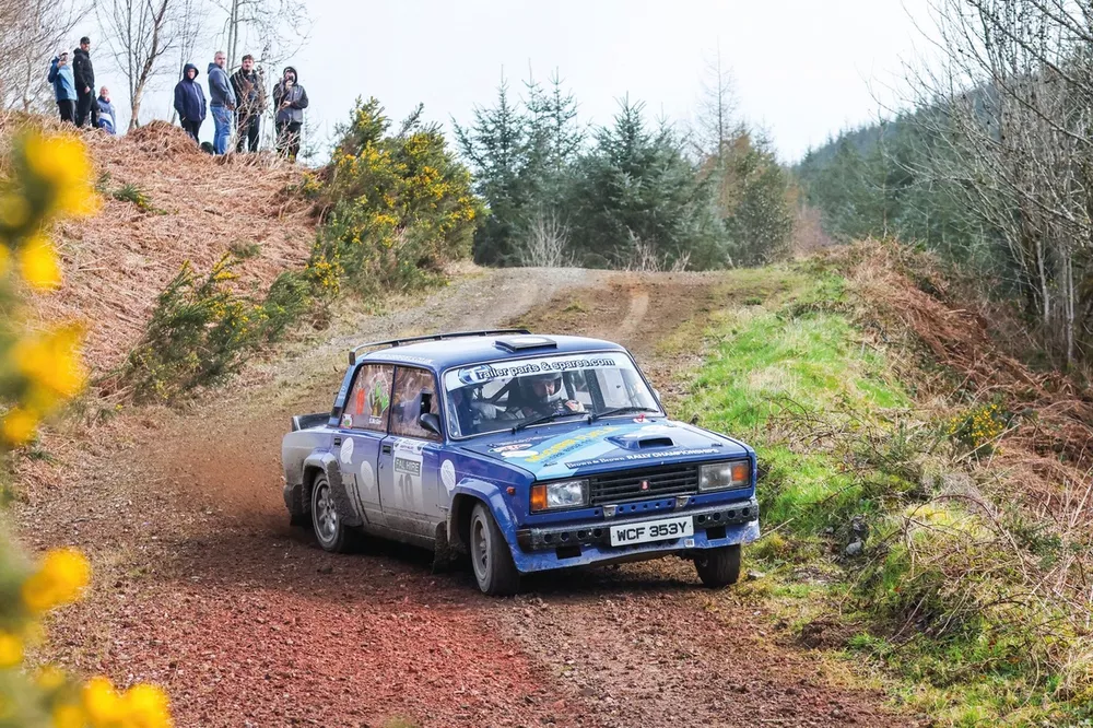 Shane McGirr rally Lada