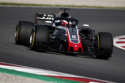 Tes F1 Barcelona: Grosjean pimpin sesi pagi, Gelael debut STR13