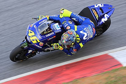 Valentino Rossi, contento con su test