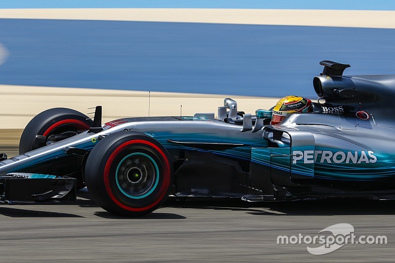 Hamilton encabeza el día 1 de test en Bahrein