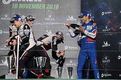 Button "enjoying racing" again after first WEC podium