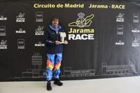 Fernando Alonso, galardonado y homenajeado en el Jarama