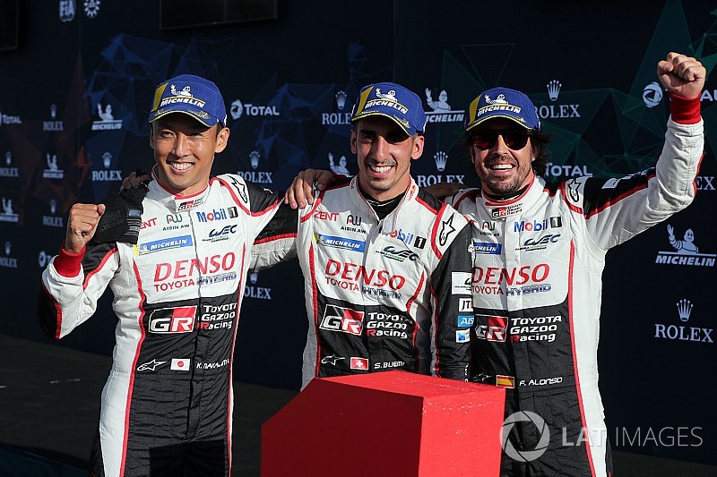 Silverstone WEC: Alonso, Buemi and Nakajima win again