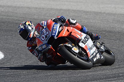 MotoGP Aragon FT1: Vier Ducati-Fahrer an der Spitze