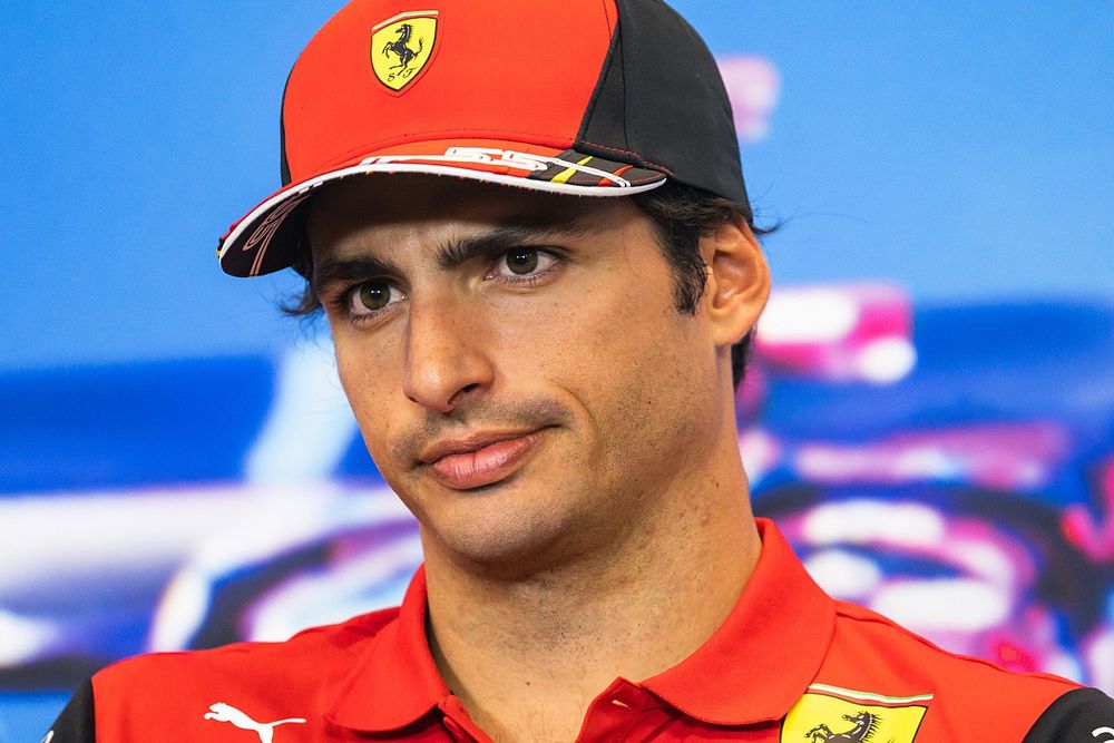Carlos Sainz, Ferrari Press Conference 