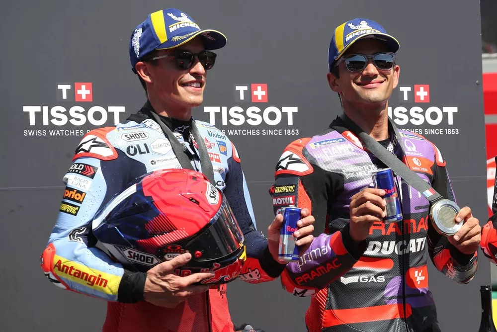 Marc Marquez, Gresini Racing, Jorge Martin, Pramac Racing.