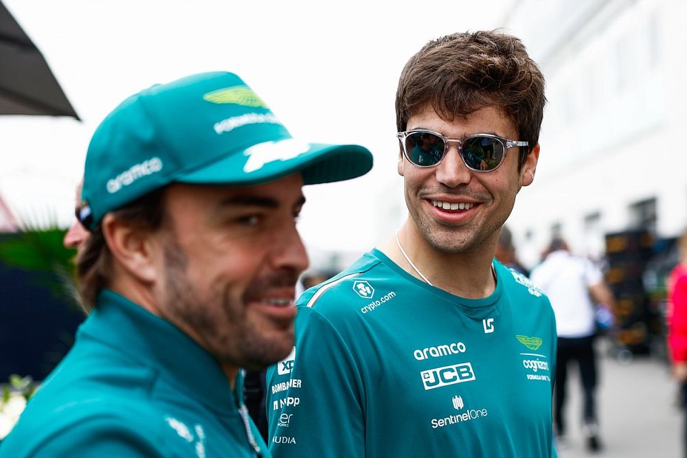 Lance Stroll, Aston Martin F1 Team en Fernando Alonso, Aston Martin F1 Team 