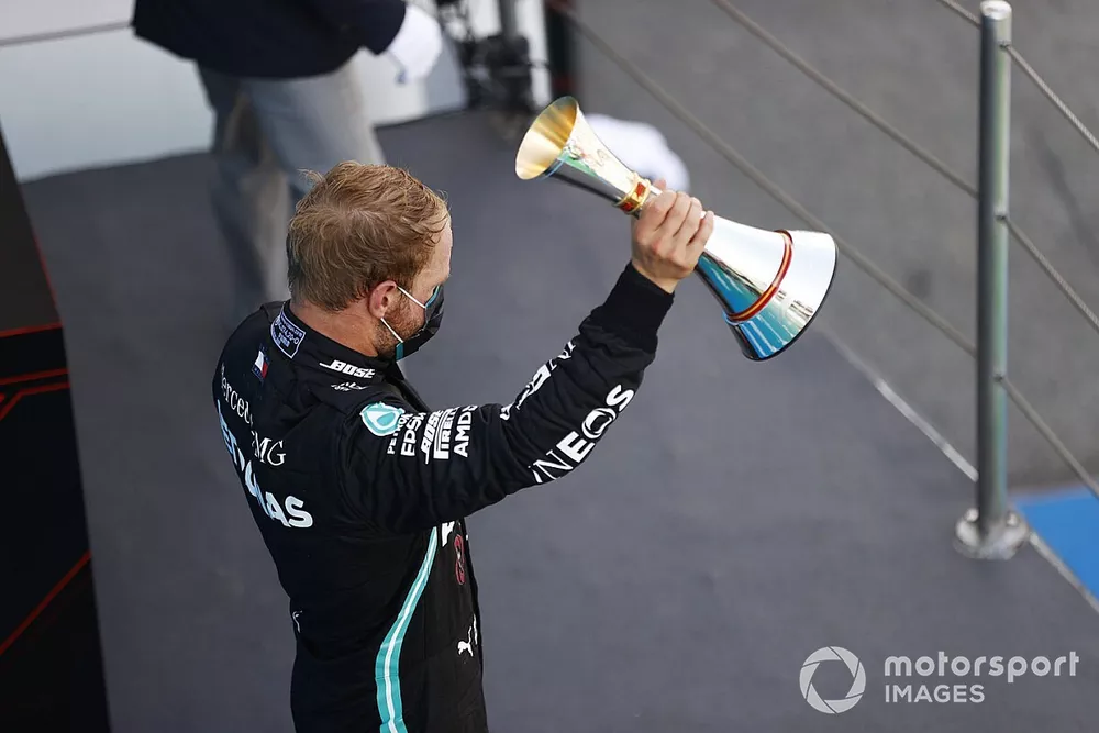 Podio: tercer lugar Valtteri Bottas, Mercedes-AMG Petronas F1