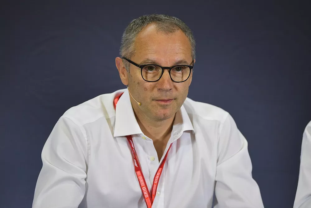 Stefano Domenicali in Press Conference for new F2 tyres 