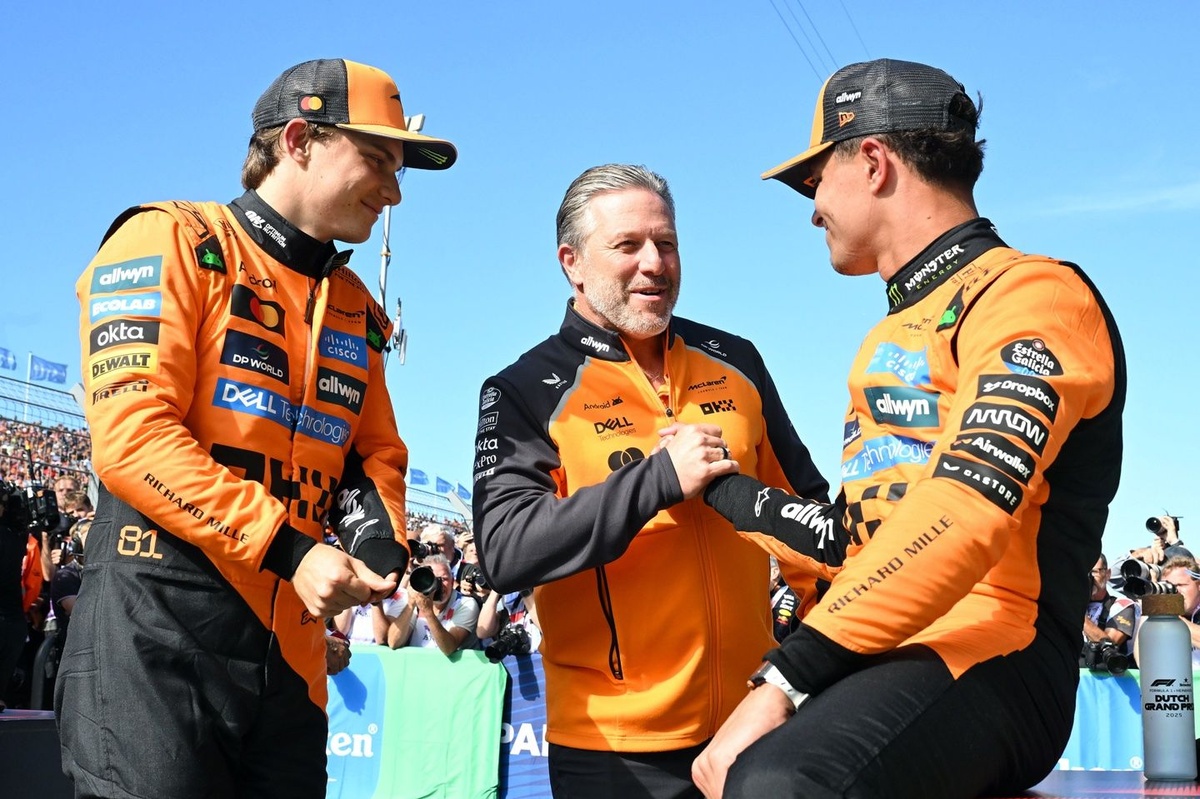 Zak Brown: Max Verstappen still a major threat as papaya rules still in play