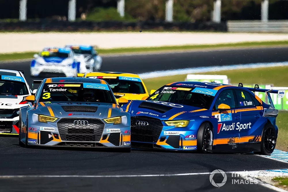 Garth Tander and Leanne Tander, Melbourne Performance Centre Audi