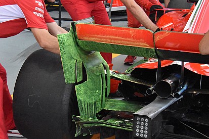 GALERÍA TÉCNICA: actualizaciones de los autos de F1, directamente desde los garajes