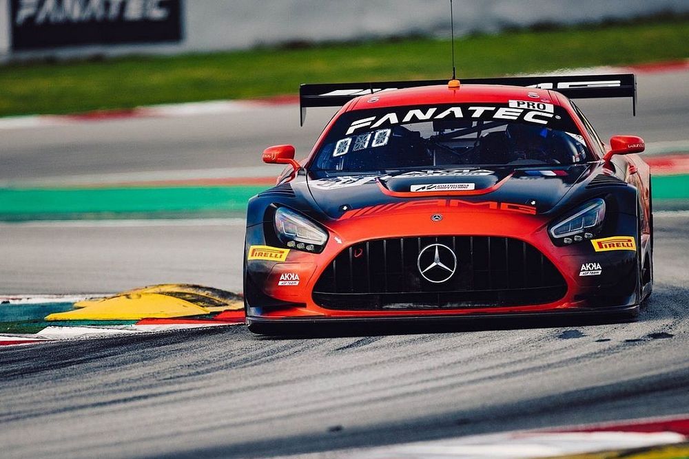 Felipe Fraga na GT World Challenge Europe em Barcelona