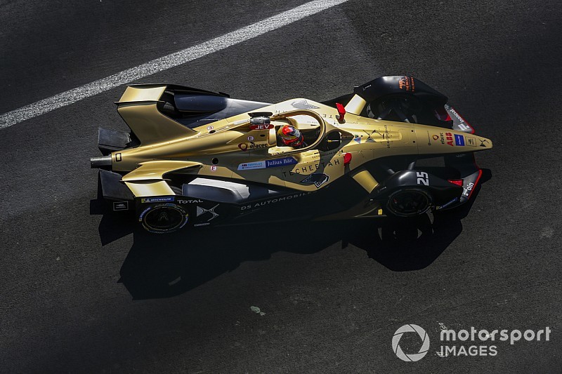 Vergne leads Formula E test in Mexico