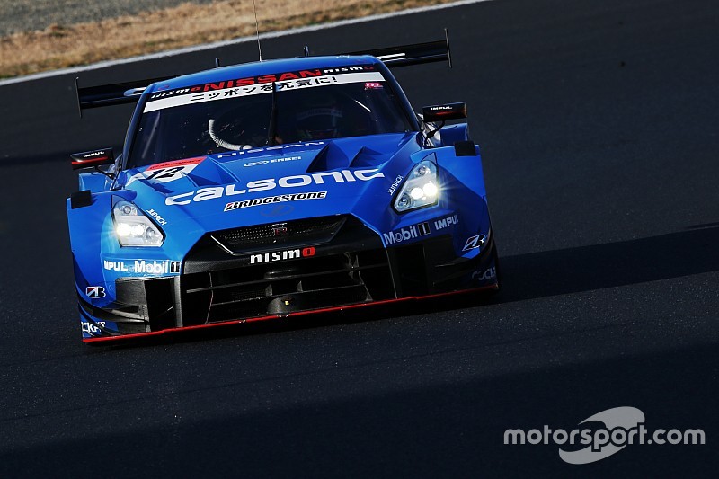 岡山公式テスト1日目午後|青い新幹線が復活! カルソニックIMPUL GT-Rが驚速タイムをマーク