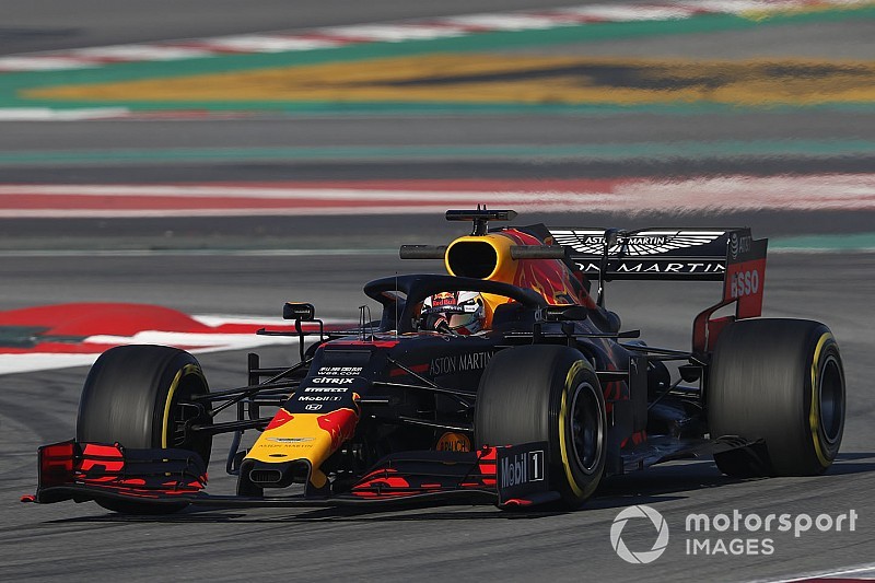 F1合同テスト後半2日目午前:16秒台見えた! サインツJr.最速タイム、レッドブルのフェルスタッペンは3位