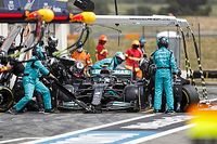 Mercedes se vio forzado a llamar a Bottas primero a pits