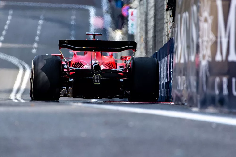 Ferrari SF-23 in azione