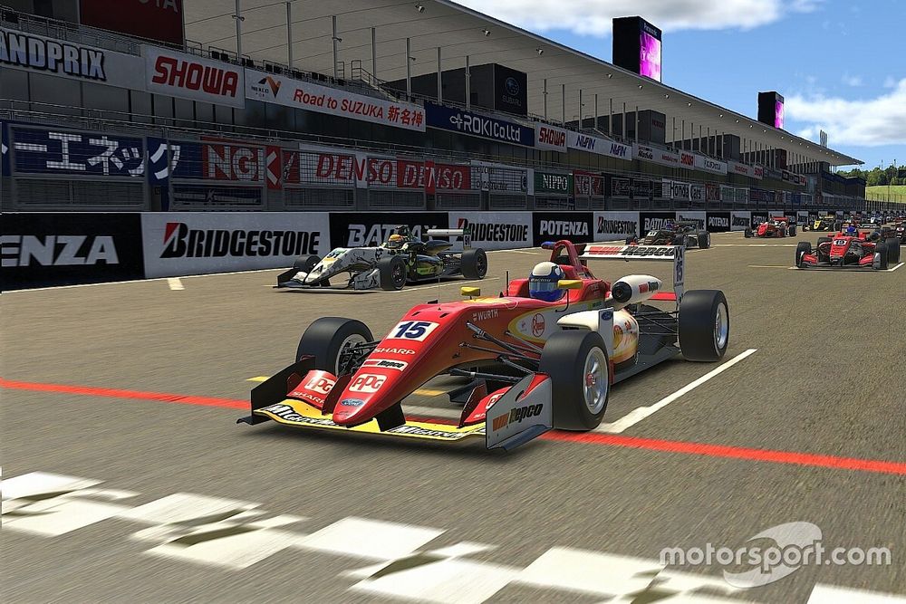 Erick Goldner no Desafio Virtual das Estrelas: Pole para a Shell