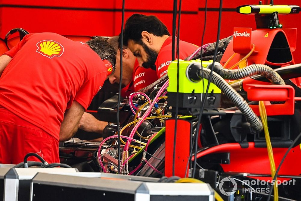 Detalles técnicos del Ferrari SF1000