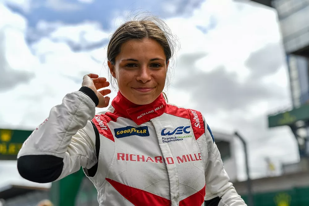 #1 Richard Mille Racing Team Oreca 07 - Gibson LMP2 of Lilou Wadoux