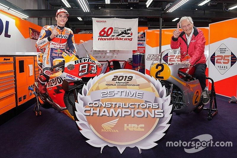 Jim Redman, Marc Marquez, Repsol Honda Team, Honda&rsquo;s 25 Constructors World Championships

