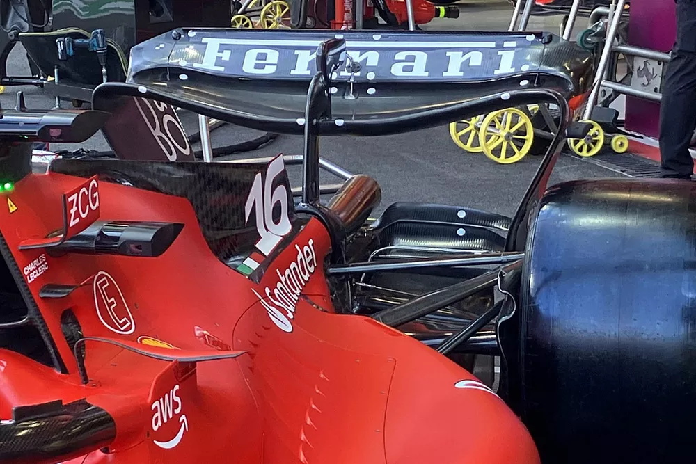 Ferrari SF-23 detalles t&eacute;cnicos