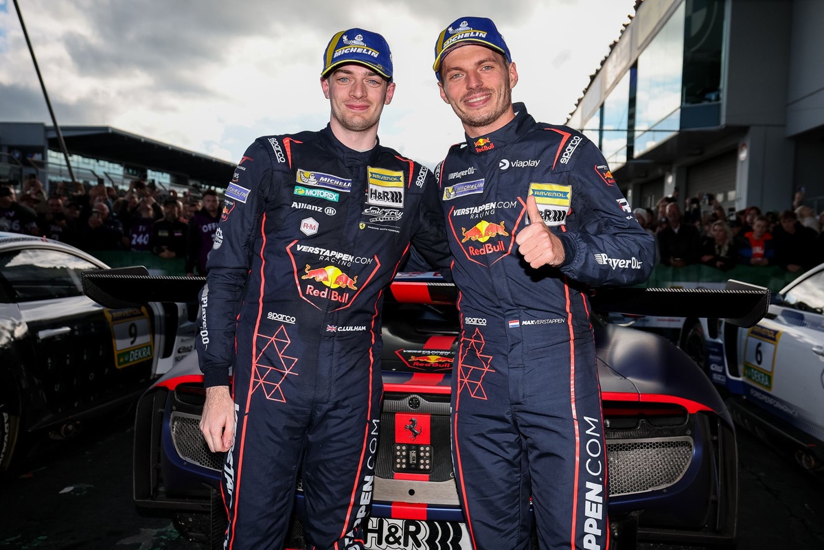 Max Verstappen carries the "Top Gear" torch at the Nürburgring after GT3 success