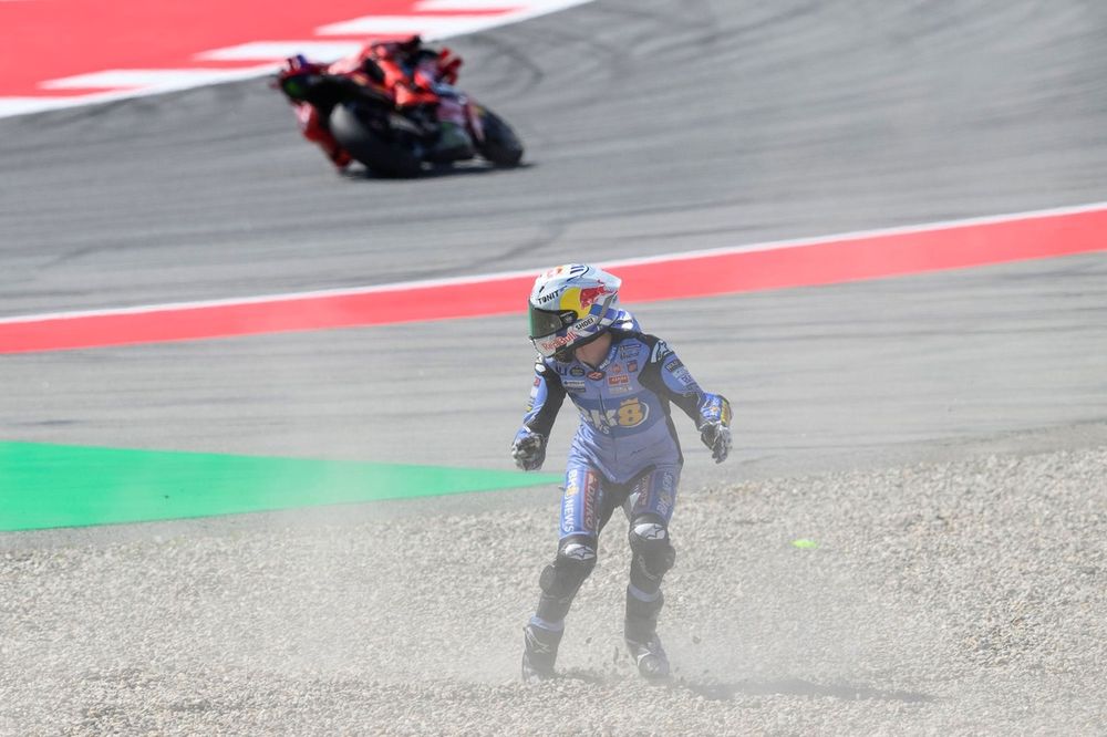 Alex Marquez, Gresini Racing crash