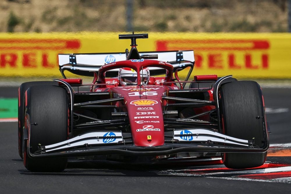Leclerc Sorprende y Se Lleva la Pole en Hungría, Dominio de McLaren Desaparece