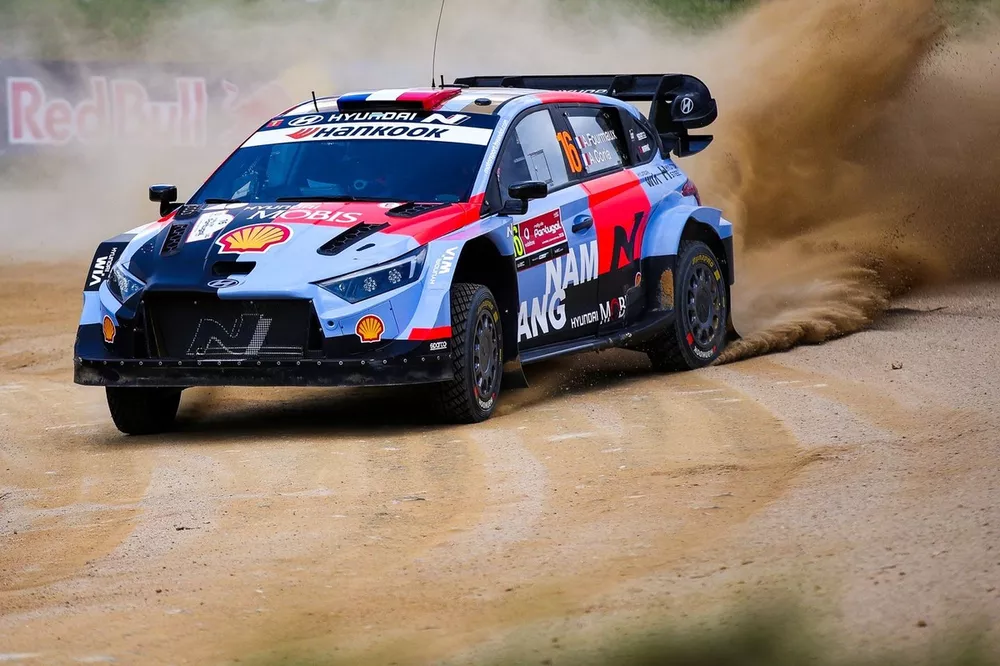 Adrien Fourmaux, Alexandre Coria, Hyundai Shell Mobis World Rally Team Hyundai i20 N Rally1