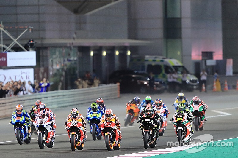 Hoe laat begint de MotoGP Grand Prix van Qatar?