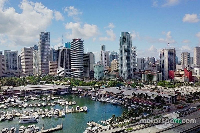 Panorámica de la zona del circuit de Miami propuesto para la F1