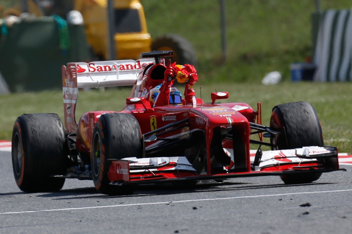 How does Fernando Alonso's winless streak rank in F1 history?