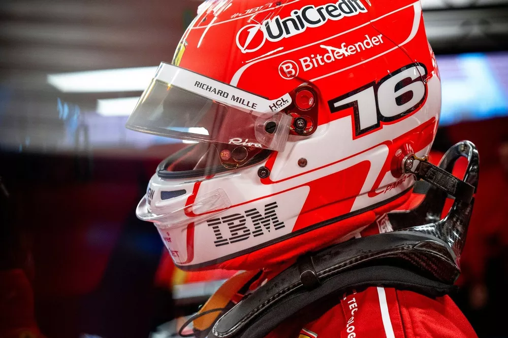 Charles Leclerc, Ferrari, test di Barcellona