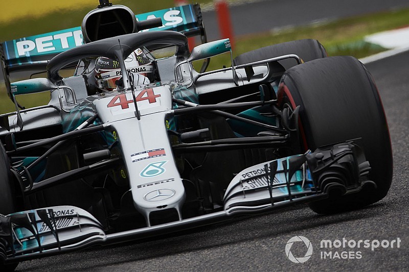 雨と強風に翻弄されたFP3、ハミルトンがトップを堅持