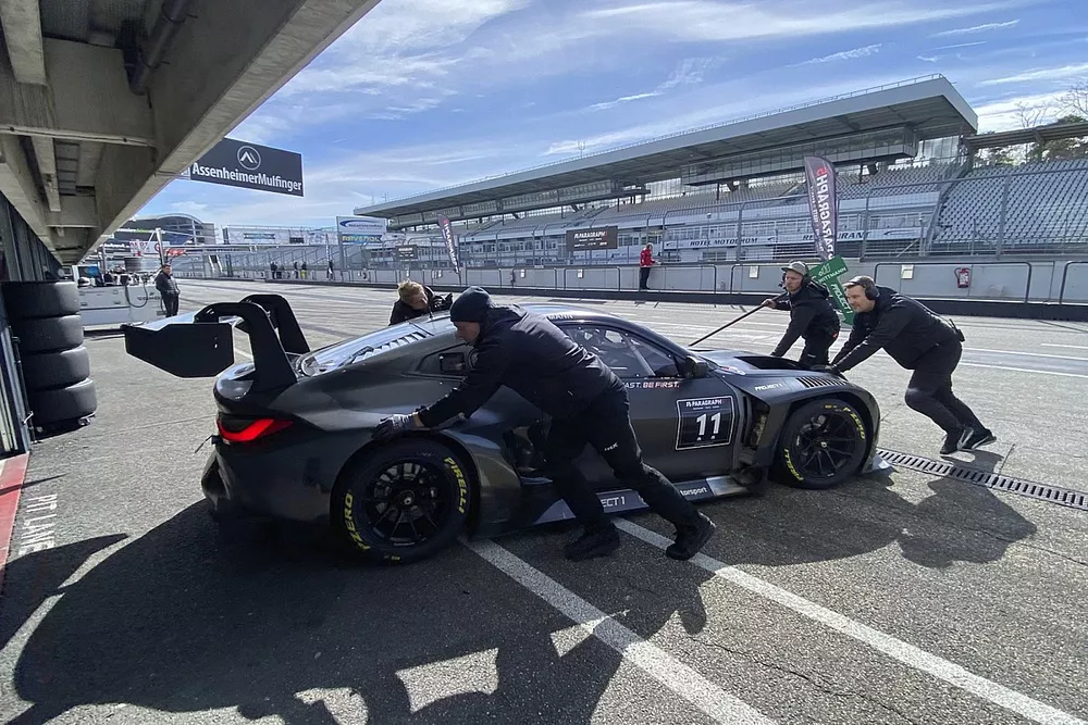 Andrea Dovizioso, Project 1, BMW M4 GT3, en Hockenheim