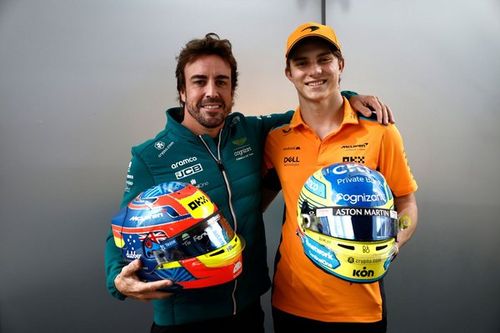 Piastri faz previs&atilde;o sobre destino de Alonso na F1 em 2025